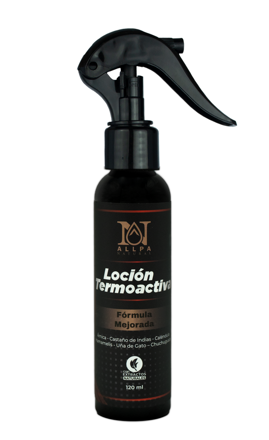 Loción Termoactiva Natural 120 mL